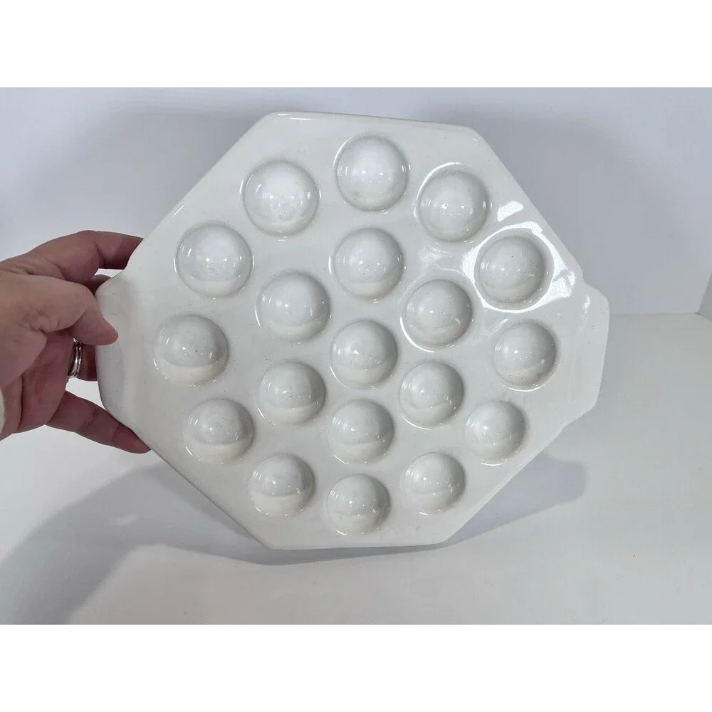 Provolone‎ Or Escargot Bake Dish W/Capacity For 19 Microwave & Oven Artesanal